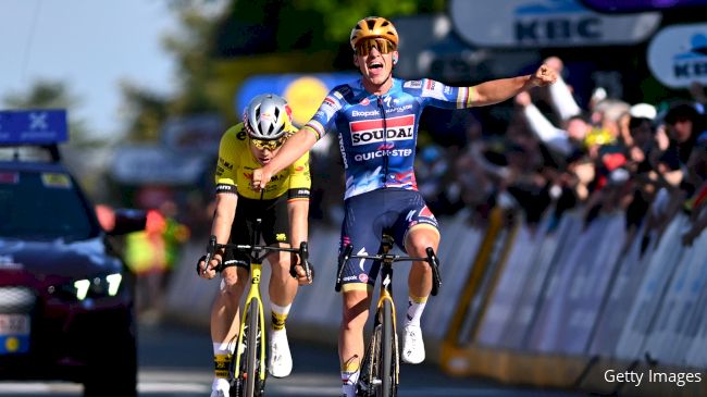 Remco Evenepoel course cycliste